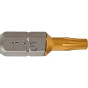 Klucze i nasadki - Graphite Końcówka wkrętakowa TX15 25mm 1/4" 2szt. - 57H972 - miniaturka - grafika 1