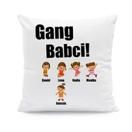 Koszulki męskie - Gang babci - poduszka - miniaturka - grafika 1