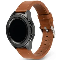 Akcesoria do smartwatchy - Ringke Leather One Classic skórzana bransoleta opaska pasek do zegarka smartwatch Samsung Galaxy Watch 3 41 mm brązowy (COM-B-20-21) - miniaturka - grafika 1