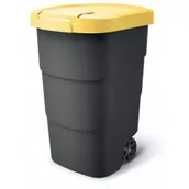 Kosze na śmieci - Prosperplast Keden kosz na śmieci wheeler - żółty - miniaturka - grafika 1