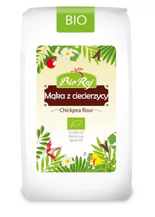 Bio Raj MĄKA Z CIECIERZYCY BIO 400 g - - Mąka - miniaturka - grafika 1