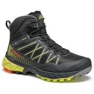 Buty dla chłopców - Buty outdoorowe dziecięce Asolo Tahoe Mid JR GTX Rozmiar butów (UE): 35 / Kolor: czarny/żółty - miniaturka - grafika 1