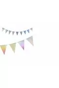 girlanda papierowa holograficzna dc9069 - Dekoracje sali - miniaturka - grafika 1