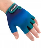 Rękawiczki rowerowe - Rękawiczki rowerowe dla dzieci Meteor Fluid niebieskie 17395-17396-17397 S - miniaturka - grafika 1