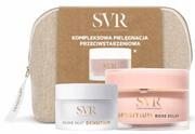 Zestawy kosmetyków damskich - Svr Densitium Rose Eclat promocyjny zestaw -  krem rewitalizujący przywracający blask skórze 50 ml + przeciwstarzeniowy balsam na noc 13 ml + kosmetyczka - miniaturka - grafika 1