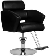 Fotele fryzjerskie - Hair system fotel fryzjerski hs02 czarny - miniaturka - grafika 1