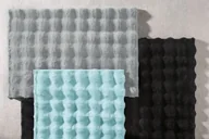 Dywaniki łazienkowe - Kleine Wolke Cloud Luksusowy Dywanik łazienkowy 60x90 cm supermiękki opal niebieski - miniaturka - grafika 1