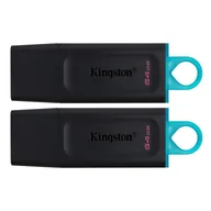 Pendrive - Kingston Technology DataTraveler Exodia 64 GB USB Typu-A 3.2 Gen 1 (3.1 Gen 1) Czarny DTX/64GB-2P - miniaturka - grafika 1