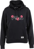 Bluzy damskie - Fila Fila Bellagio Hoody FAW0274-80001 Czarne L - miniaturka - grafika 1