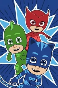 Ręcznik PJ Masks 020 40x60 cm - Okrycia kąpielowe dla dzieci - miniaturka - grafika 1
