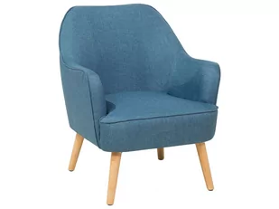 Beliani Fotel szmaragdowy - wypoczynkowy - do salonu - tapicerowany - LOKEN zielony - Fotele - miniaturka - grafika 1