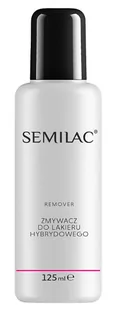 Semilac Remover, zmywacz lakieru hybrydowego, 125ml - Zmywacze i cleanery do paznokci - miniaturka - grafika 1