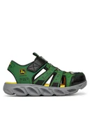 Buty dla chłopców - Skechers Sandały Hypno-Splash- 407070L/GNBK Zielony - miniaturka - grafika 1