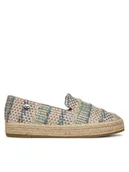 Espadryle damskie - Roxy Espadryle WSS990-261 Niebieski - miniaturka - grafika 1