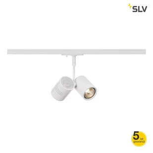 Spotline BIMA II lamp head white, GU10 , 2x50W max., incl. 1P.-Adapter 143431 20 - Lampy pozostałe - miniaturka - grafika 1