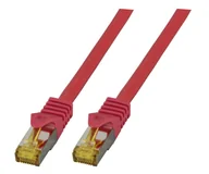 Kable miedziane - EFB Elektronik MK7001.15R kabel sieciowy Czerwony 15 m Cat6a S/FTP (S-STP) MK7001.15R - miniaturka - grafika 1