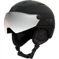 Kaski narciarskie - Kask narciarski Rossignol FIT VISOR IMPACTS BLACK - miniaturka - grafika 1