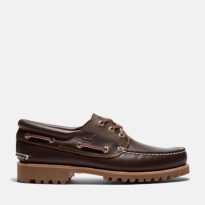 stringate uomo timberland tb0300032141 - authentic brown