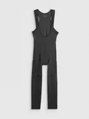 Spodnie rowerowe - 4F Długie spodnie kolarskie z szelkami męskie - czarne XXL - miniaturka - grafika 1