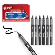 Markery permanentne - Sharpie Markery akrylowe czarne (6szt) - miniaturka - grafika 1