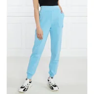Dresy damskie - Karl Lagerfeld Spodnie dresowe ikonik 2.0 tonal | Regular Fit - miniaturka - grafika 1