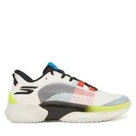 Sneakersy męskie - Sneakersy Skechers Skx Resagrip- 253007/WBRD Biały - miniaturka - grafika 1
