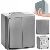 Świeczniki - Hermetyczny Włącznik Świecznikowy AQUATIC PRO IP55 - miniaturka - grafika 1