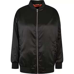 Urban Classics Damska kurtka bomberka oversize, czarny, XL - Kurtki damskie - miniaturka - grafika 1