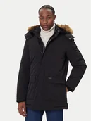 Kurtki męskie - Guess Kurtka puchowa M5BL2G W2712 Czarny Regular Fit - miniaturka - grafika 1