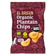 Chipsy - El Origen Chipsy z plantana BBQ bezglutenowe 80 g Bio - miniaturka - grafika 1