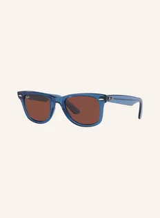 Okulary przeciwsłoneczne - Ray-Ban Okulary przeciwsłoneczne Wayfarer 0RB2140 Niebieski - grafika 1