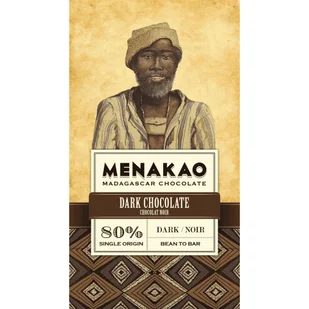 Menakao czekolada ciemna 80% 75g - Czekolada - miniaturka - grafika 1