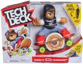 Zabawki i gry sportowe - Tech Deck Shred N' Blast Skateboard - miniaturka - grafika 1