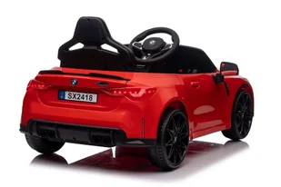 Auto Na Akumulator Bmw M4 Czerwone - Pojazdy elektryczne dla dzieci - miniaturka - grafika 17