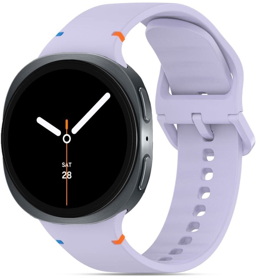 TECH-PROTECT SILICONE SAMSUNG GALAXY WATCH 8 / CLASSIC 40 / 44 / 46 MM ELEGANT PURPLE