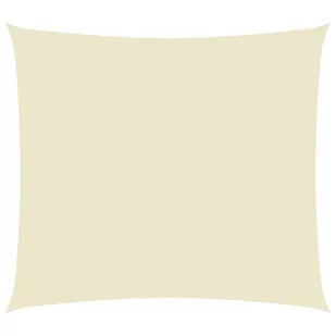 vidaXL Prostokątny żagiel ogrodowy z tkaniny Oxford, 2x3 m, kremowy 135200 - Parasole ogrodowe - miniaturka - grafika 1