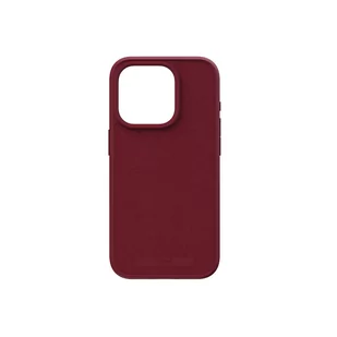 Njord byELEMENTS Suede Etui zamszowe do iPhone 15 Pro z MagSafe - Czerwone - Etui i futerały do telefonów - miniaturka - grafika 2