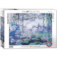 Puzzle - Eurographics Puzzle 1000 elementów. Lilie wodne, Claude Monet - miniaturka - grafika 1