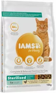 Sucha karma dla kotów - IAMS for Vitality Cat Adult Sterilised z kurczakiem - 2 x 10 kg Dostawa GRATIS! - miniaturka - grafika 1