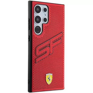 Ferrari FEHCS24LPINR S24 Ultra S928 czerwony/red hardcase Big SF Perforated - Etui i futerały do telefonów - miniaturka - grafika 4