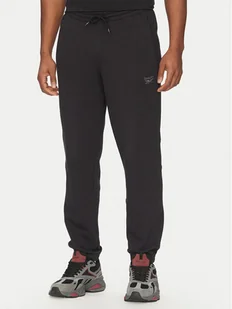 Reebok Spodnie dresowe 100214075 Czarny Regular Fit - Spodnie sportowe męskie - miniaturka - grafika 1