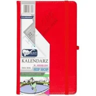 Kalendarze - Kalendarz 2024/2026 A5 18M + notes Hip Hop czerw - miniaturka - grafika 1