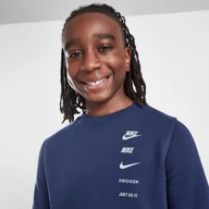 Bluzy damskie - NIKE BLUZA NSW SI FLC CREW BB - Nike - miniaturka - grafika 1