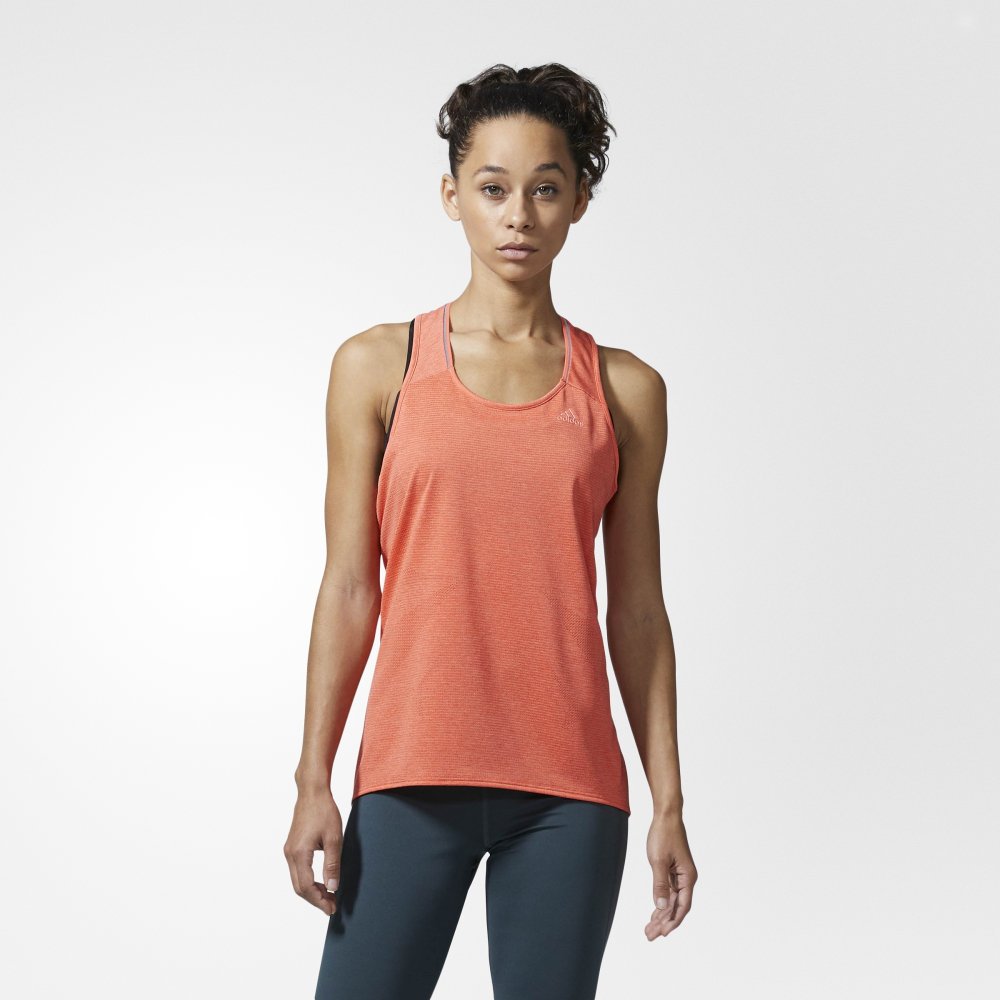 Adidas, Koszulka damska, Supernova Tank Top W, koralowa, rozmiar XS