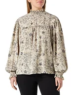 Bluzki damskie - DreiMaster Vintage Bluzka damska, Beżowy, wielokolorowy., M - miniaturka - grafika 1