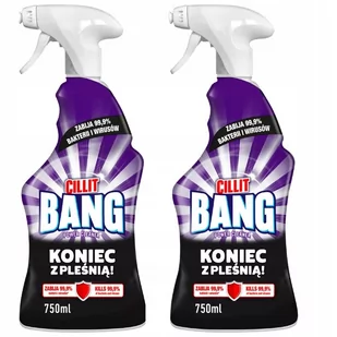 Cillit Bang Płyny do Usuwania Pleśni Black 2x750ml - Środki do kuchni i łazienki - miniaturka - grafika 1