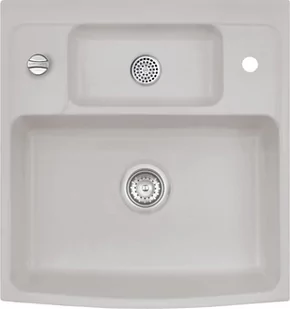 SystemCeram CENTRA 60 ALU 76 (50930276) - Zlewozmywaki - miniaturka - grafika 1