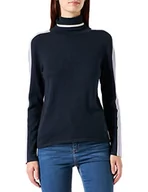 Swetry damskie - Naf Naf Damski sweter sportowy, granatowy, XL (DE) - miniaturka - grafika 1