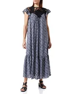 Sukienki - usha FESTIVAL Sukienka damska, czarna, wielokolorowa, M, czarny wielokolorowy, M - miniaturka - grafika 1