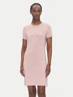 Sukienki - EA7 Emporio Armani Sukienka codzienna 7W000478 AF12500 U4079 Różowy Regular Fit - miniaturka - grafika 1